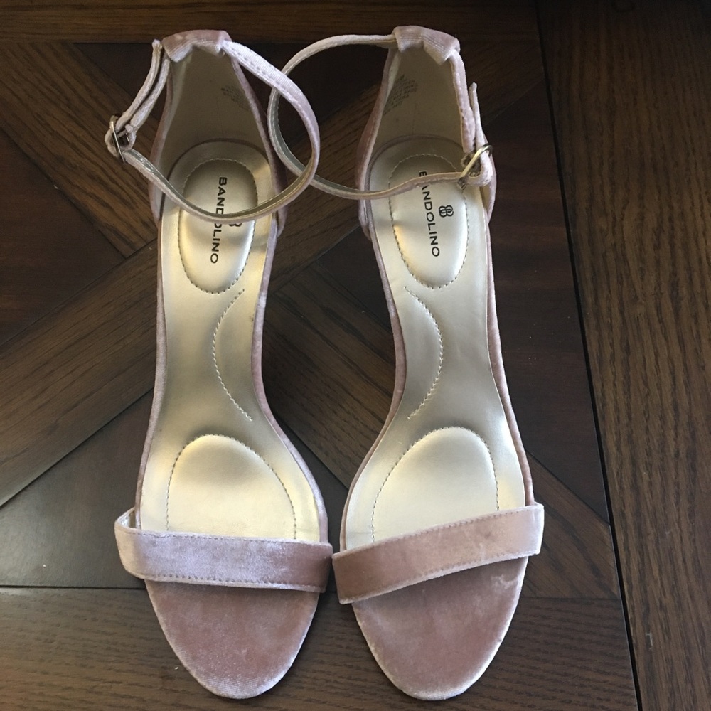 Pink Champagne Bandolino Heels Size 7.5